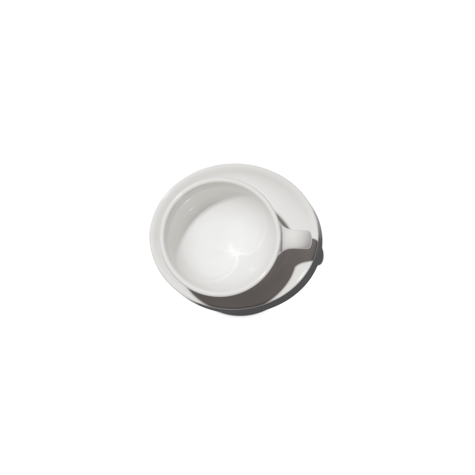 Latte Cup and Saucer